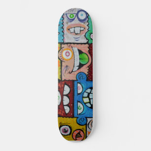 NY street art skateboard