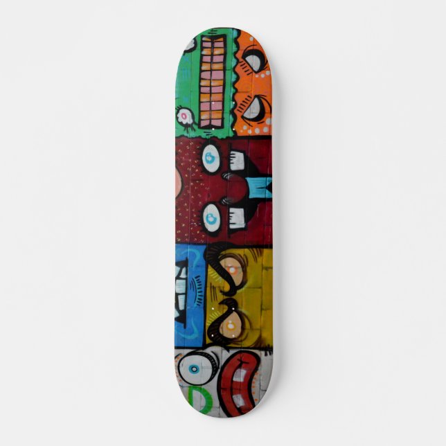 NY street art skateboard (Front)