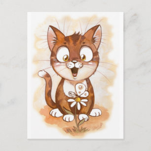 Nya!! Postcard