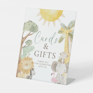 Nyala Safari Animals Cards and Gifts Pedestal Sign