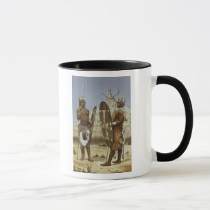 Nyam-nyam warriors from The History of Mankind Mug
