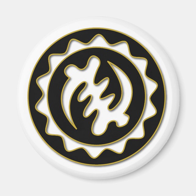 Nyame Ye Ohene | God is King symbol Magnet (Front)