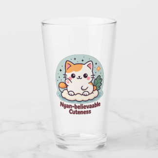 Nyan-believable Cuteness – Cute Kawaii Cat Glass