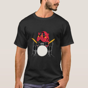 Nyango Star Mascot Drummer T-Shirt