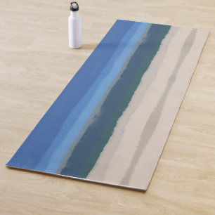Nyborg Strand - watercolor play Yoga Mat