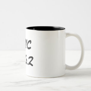 NYC 26.2 Two-Tone COFFEE MUG