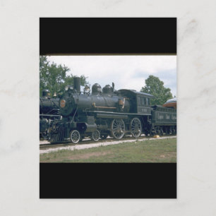 NYC 4-4-0 #999, the first locomotive_Trains Postcard