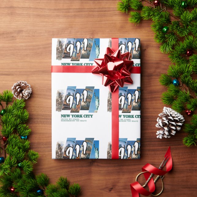 NYC 911 WRAPPING PAPER (Holiday Gift)