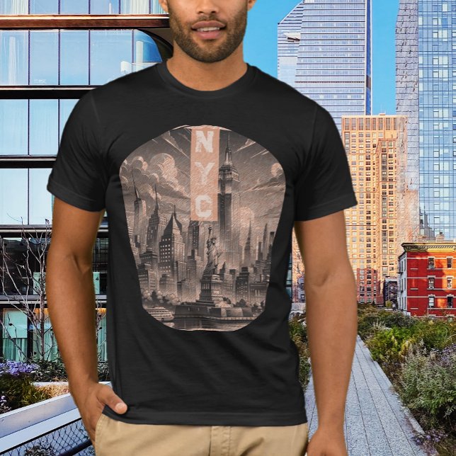 NYC Add Name Graphic T-Shirt (Creator Uploaded)