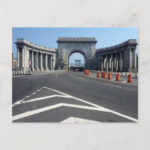 nyc arch postcard