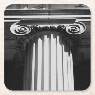 NYC Architecture I Square Paper Coaster