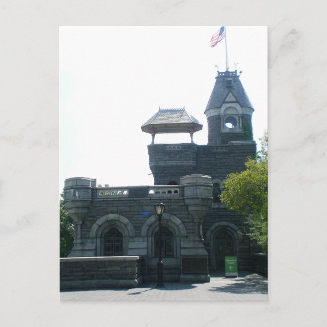 NYC Belvedere Castle Postcard (Front)