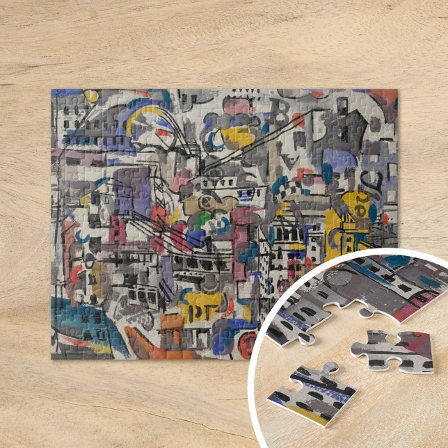 NYC Bird’s Eye View | Joaquín Torres-García Jigsaw Puzzle (Creator Uploaded)