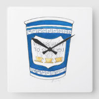 NYC Blue Greek Diner Coffee Happy to Serve You