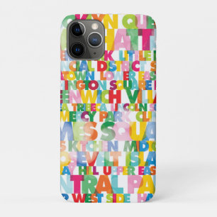 NYC Boroughs iPhone / iPad case