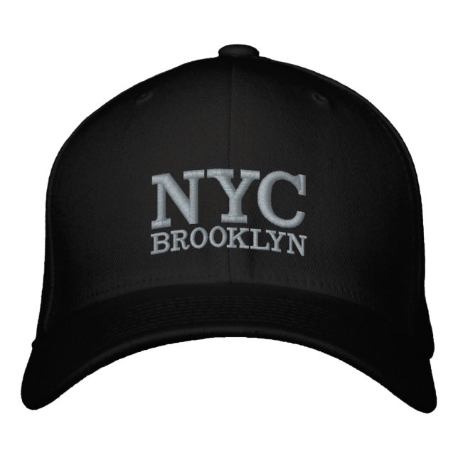 NYC Brooklyn Embroidered Hat (Front)