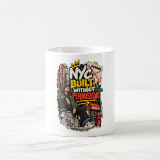 NYC Built Without Permission Coffee Mug