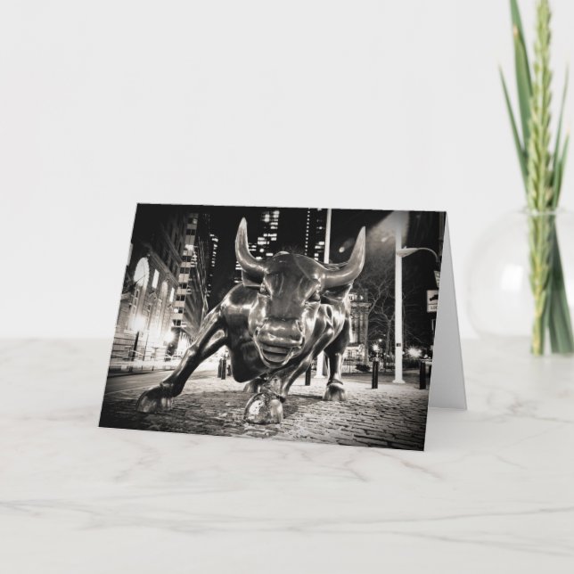 NYC Bull Card (Front)