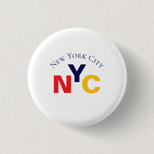 NYC Button – Classic New York City Souvenir