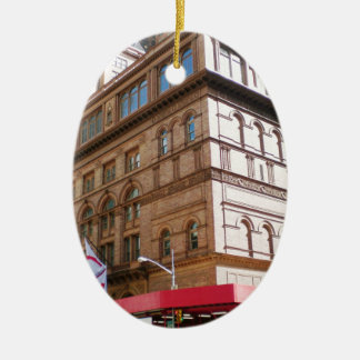 NYC Carnegie Hall Ceramic Tree Decoration