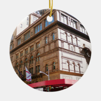 NYC Carnegie Hall Ceramic Tree Decoration