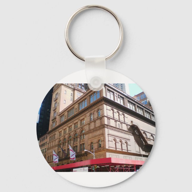 NYC Carnegie Hall Key Ring (Front)