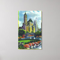 NYC Central Park View of 5th Ave Hotels