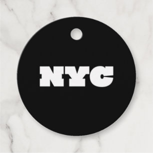 NYC Classic Favour Tags