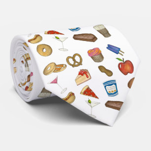 NYC Classic Foods New York City Foodie Tie