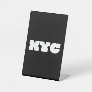 NYC Classic Pedestal Sign