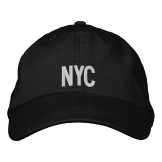 nyc designed cap. embroidered hat