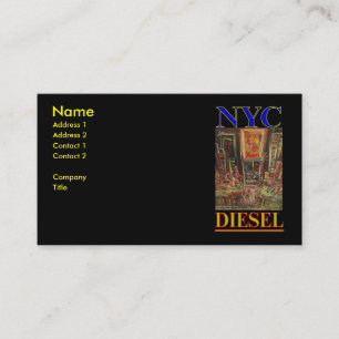 NYC DIESEL BUSINESS CARD