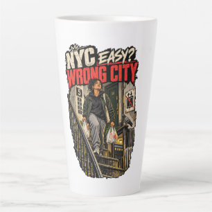 NYC Easy Wrong City Latte Mug
