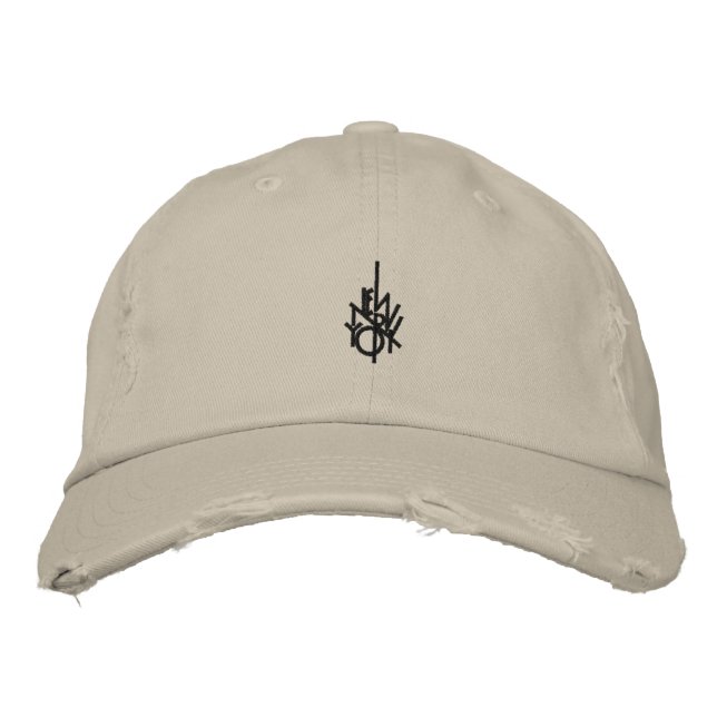 NYC EMBROIDERED HAT (Front)