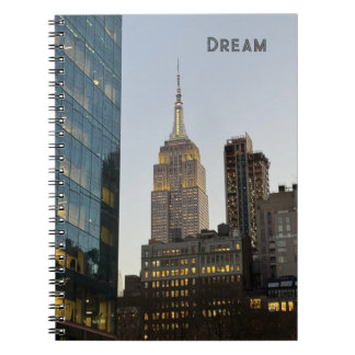 NYC Empire State Building Spiral Photo Notebook