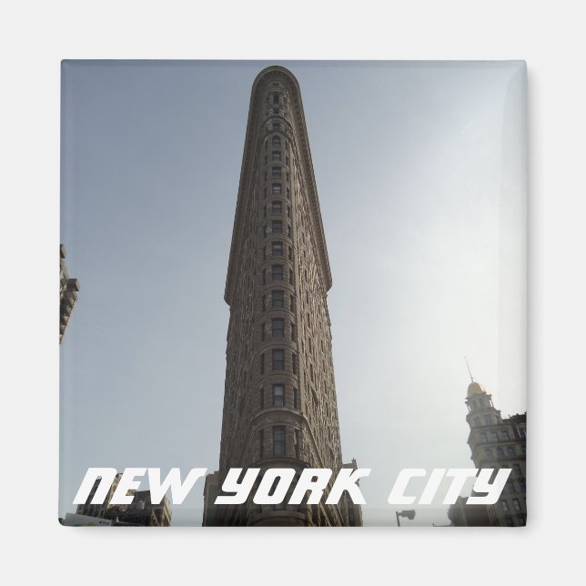 NYC Flatiron District - Beaux-Arts Architecture Magnet (Front)