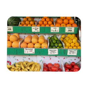 NYC Fruit Stand Sidewalk Grocery New York City Magnet