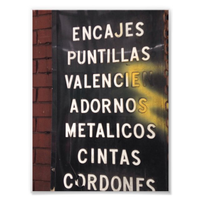 NYC Garment District Graffiti Spraypaint Urban Art Photo Print (Front)