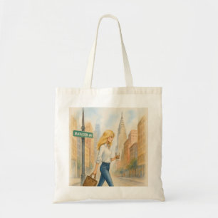 NYC Girl on UES Tote Bag
