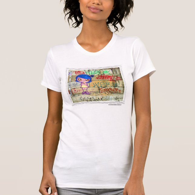 NYC Graffiti Girl T-Shirt (Front)