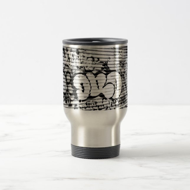 'NYC Graffiti' Travel Mug (Center)