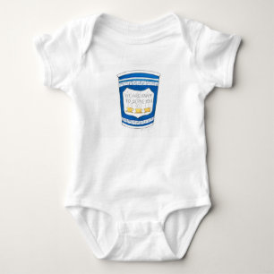 NYC Greek Diner Coffee Cup Happy to Serve You Baby Bodysuit
