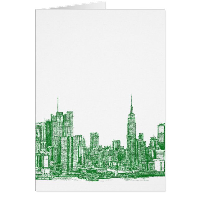 NYC green sketch (Front)