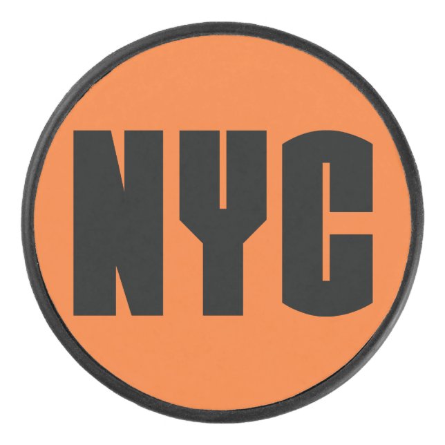 NYC Hockey Puck (Front)