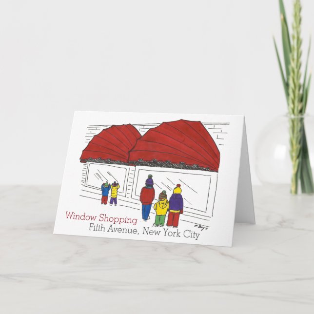 NYC Holiday Window Shopping New York Christmas NYC (Front)