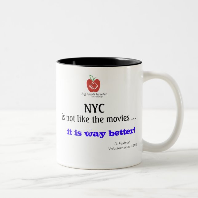 NYC is not like the movies Mug (Right)