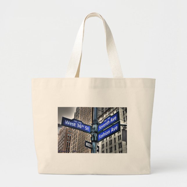 NYC LARGE TOTE BAG (Front)