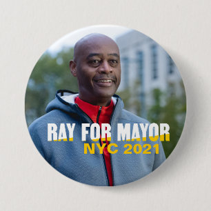 NYC Mayor 2021 Ray McGuire 7.5 Cm Round Badge