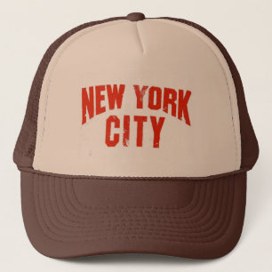 nyc memorabilia trucker hat