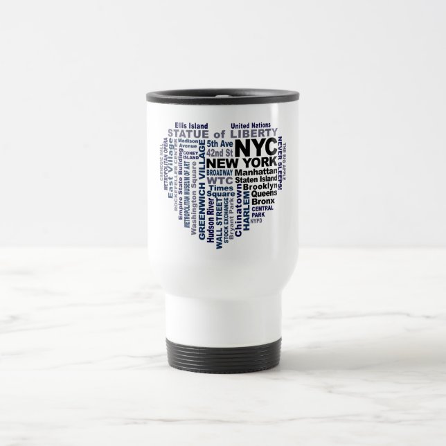 NYC mug - choose style & color (Center)